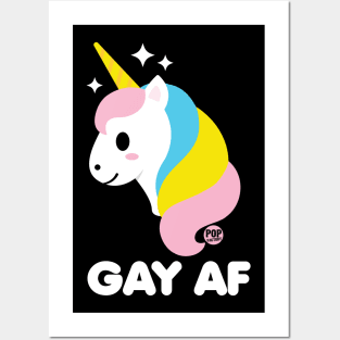 GAY AF Posters and Art